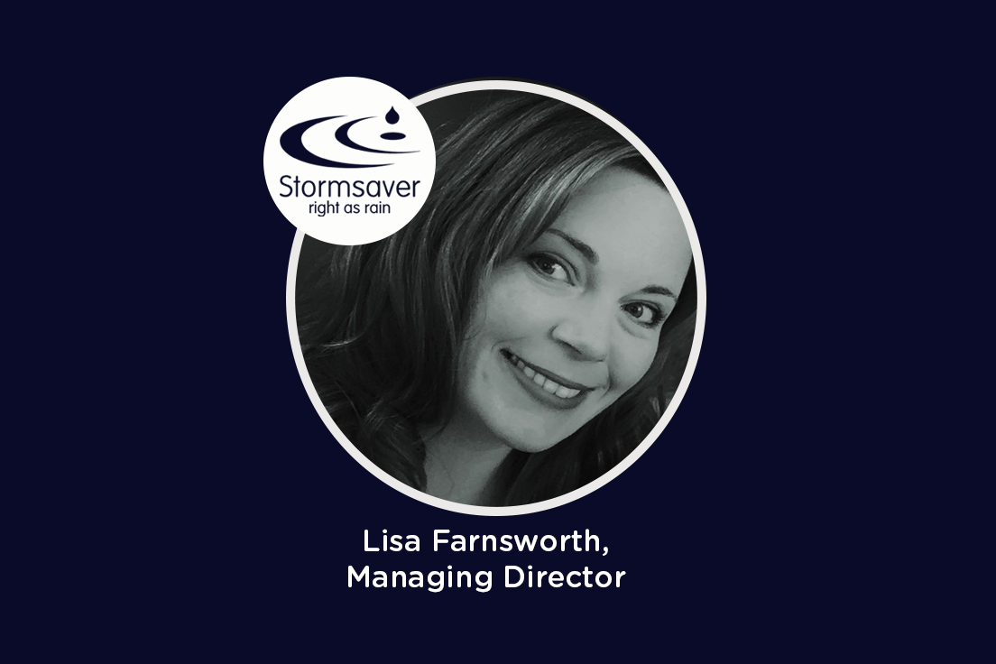 Lisa Farnsworth, Stormsaver, Women’s Entrepreneurship day 2021